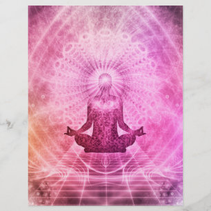 Prospectus 21,6 Cm X 24,94 Cm Méditation Yoga Faith