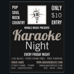 Prospectus 21,6 Cm X 24,94 Cm Microphone Design, Karaoke Evénement Publicité<br><div class="desc">Microphone Design,  Karaoke Event Advertising Flyer par The Carte de visite Store.</div>