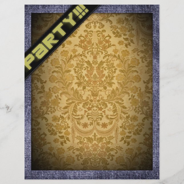 Prospectus 21,6 Cm X 24,94 Cm Modèle circulaire (Devant)