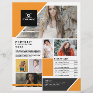 Prospectus 21,6 Cm X 24,94 Cm Modèle de Flyer de Photographie