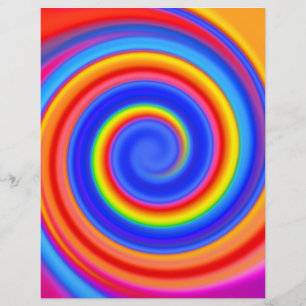 Prospectus 21,6 Cm X 24,94 Cm Modèle de la circulaire : Conception spirale color