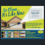 Prospectus 21,6 Cm X 24,94 Cm Modèle de la circulaire d'alimentation sous pressi<br><div class="desc">Personnalisez et customisez cette conception professionnelle de modèle de dépliant pour le lavage de pression oculaire (lavage de puissance) pour répondre aux besoins de votre entreprise/entreprise. Ce modèle de lavage sous pression affiche des images de surfaces avant et après lavage sous pression. Ajoutez votre logo pour une image de marque...</div>