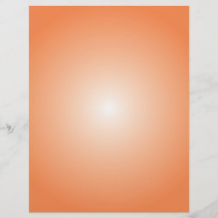 Prospectus 21,6 Cm X 24,94 Cm Modèle de prospectus : Dégradé radial : Orange