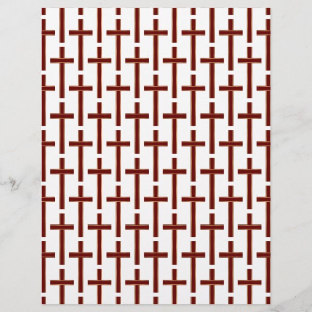 Prospectus 21,6 Cm X 24,94 Cm Motif chrétien (Devant)