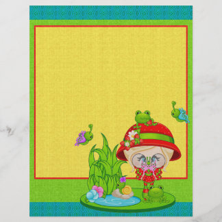 Prospectus 21,6 Cm X 24,94 Cm Nature Lover Frog Faune