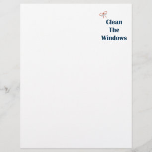 Prospectus 21,6 Cm X 24,94 Cm Nettoyer les rappels Windows