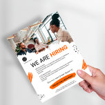 Prospectus 21,6 Cm X 24,94 Cm Nous embauchons du personnel personnalisé logo d'e<br><div class="desc">Voici le "Nous embauchons du personnel d'affaires sur mesure logo Flyer"! Attirez le meilleur talent de votre entreprise avec ce prospectus professionnel et personnalisable. Doté d'un design propre avec votre logo personnalisé, il est parfait pour annoncer des offres d'emploi et promouvoir votre marque. L'impression de haute qualité assure une présentation...</div>