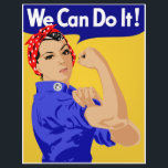 Prospectus 21,6 Cm X 24,94 Cm Nous Pouvons Le Faire ! Poster 2ÈME GUERRE MONDIAL<br><div class="desc">Rosie le Riveter est une icône culturelle des États-Unis,  représentant les femmes américaines qui ont travaillé dans les usines pendant la Seconde Guerre mondiale. Il s'agit d'une grande image représentant le pouvoir des femmes,  le mouvement pour les droits des femmes et la publicité vintage de la Seconde Guerre mondiale.</div>