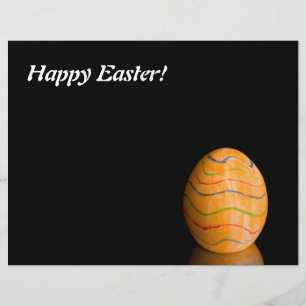 Prospectus 21,6 Cm X 24,94 Cm OEuf de Pâques orange