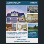 Prospectus 21,6 Cm X 24,94 Cm Page complète 2 Maison de vente avec photos<br><div class="desc">Vous cherchez à vendre votre maison ? Créez un prospectus professionnel pour annoncer votre annonce à des acheteurs potentiels. Ce prospectus complet est recto verso et est prêt à être customisé avec tous les détails de votre annonce. Il y a des emplacements pour 6 photos de votre maison sur le...</div>