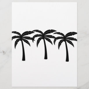 Prospectus 21,6 Cm X 24,94 Cm Palmiers tropicaux