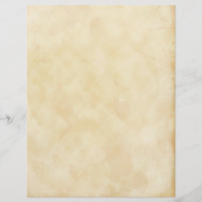 Prospectus 21,6 Cm X 24,94 Cm Papier ancien jaune de fond (Devant)