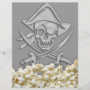 Prospectus 21,6 Cm X 24,94 Cm Parti pirate personnalisé