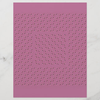 Prospectus 21,6 Cm X 24,94 Cm parties scintillant étoiles rose se déplace