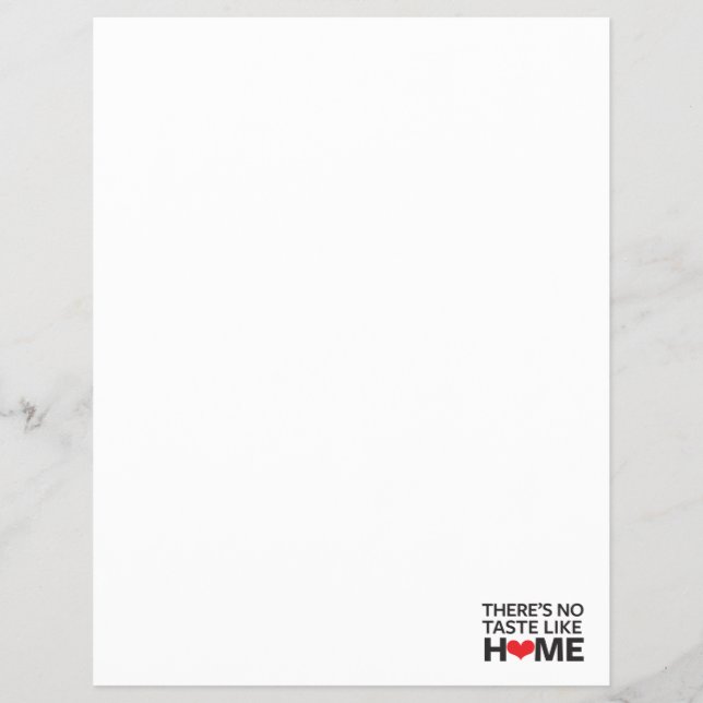 Prospectus 21,6 Cm X 24,94 Cm Pas de goût comme chez soi (Devant)