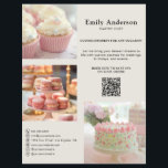 Prospectus 21,6 Cm X 24,94 Cm Pâtisserie Services boulangerie Photo QR<br><div class="desc">Faites la promotion de vos services avec style grâce à ce modèle de flyer captivant! Parfait pour présenter vos produits frais, des promotions spéciales et des services personnalisés. Inclut de l'espace pour votre nom, les coordonnées et les offres pour attirer de nouveaux clients. Idéal pour les pâtissiers, ou les boulangeries...</div>