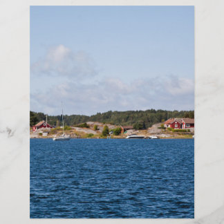Prospectus 21,6 Cm X 24,94 Cm Paysage côtier idyllique