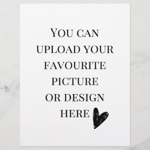 Prospectus 21,6 Cm X 24,94 Cm Personnalisé 8,5 po x 11 po