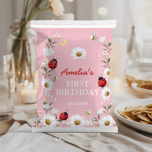 Prospectus 21,6 Cm X 24,94 Cm Petit Emballage de Sachet de Chips Anniversaire Da