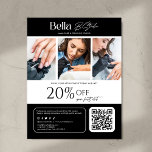 Prospectus 21,6 Cm X 24,94 Cm Photo moderne Beauté Salon Nail Tech<br><div class="desc">Faites la promotion de votre clou ou salon de beauté avec un prospectus moderne et professionnel qui attire l'attention et met en valeur vos services. Conçu avec un agencement propre et élégant,  ce prospectus est parfait pour présenter vos services,  réductions ou promotions spéciales. Customisez-le pour vos besoins.</div>