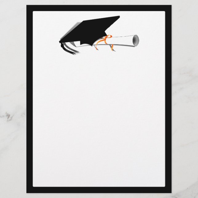 Prospectus 21,6 Cm X 24,94 Cm Plafond de diplôme avec diplôme (Devant)