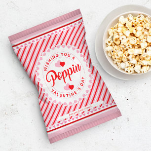 Prospectus 21,6 Cm X 24,94 Cm Poppin Valentine's Day Popcorn Sac à tarte