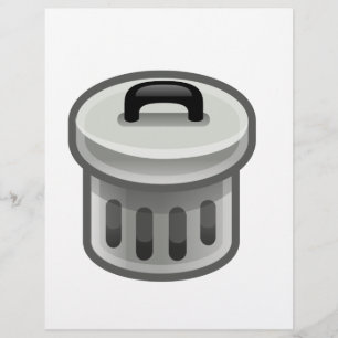 Prospectus 21,6 Cm X 24,94 Cm Poubelle de déchets