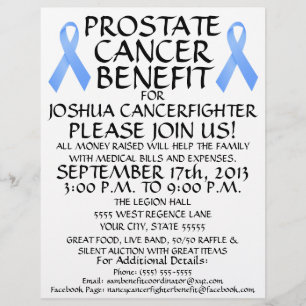 Prospectus 21,6 Cm X 24,94 Cm Prostate Cancer Fighter Benefit Flyer