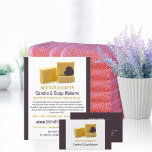 Prospectus 21,6 Cm X 24,94 Cm Publicité pour Savon Artisanal, Bougie et Fabrican<br><div class="desc">Flyers de Publicité pour Savon Artisanal,  Bougie et Fabricant de Savon par The Business Card Store.</div>