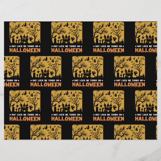 Prospectus 21,6 Cm X 24,94 Cm Quand un Noir Errant Papier Scrapbook  (Devant)