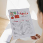 Prospectus 21,6 Cm X 24,94 Cm Questionnaire d'échange de cadeaux Secret Père Noë<br><div class="desc">Faites du shopping cadeau Secret Père Noël beaucoup plus facile avec cette feuille festive imprimable! Commandez autant de Questionnaires de Père Noël Secret 8, 5x11 que vous le souhaitez - et demandez à tout le monde d'en remplir un ! Une fois remplis - ramassez les feuilles - et demandez à...</div>