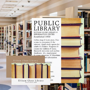 Prospectus 21,6 Cm X 24,94 Cm Rangée d'anciens livres, la publicité de bibliothè