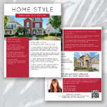 Prospectus 21,6 Cm X 24,94 Cm Real Estate February Newsletter Promotional<br><div class="desc">🏡 This HOME STYLE real estate marketing newsletter will raise your brand awareness and generate new leads. The modern design will catch the eye of your potential clients and let them know that you are the friendly, knowledgeable real estate agent. 📝 The template is easy to edit using the personalization...</div>