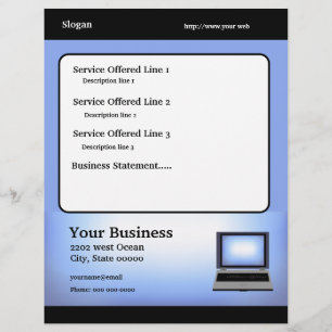 Prospectus 21,6 Cm X 24,94 Cm Réparation du technicien informatique