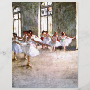 Prospectus 21,6 Cm X 24,94 Cm Répétition de ballet