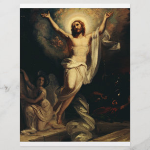 Prospectus 21,6 Cm X 24,94 Cm Résurrection du Christ par Robert Wilhelm Ekman