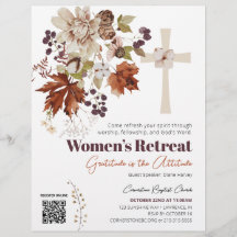 Retraite de femmes à l'église florale d'automne ru