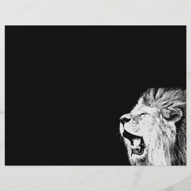Prospectus 21,6 Cm X 24,94 Cm Roaring Lion (Devant)