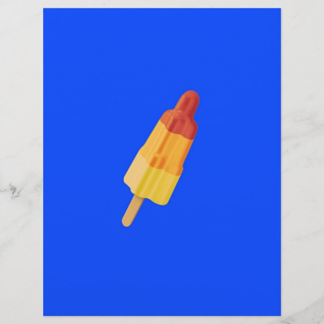 Prospectus 21,6 Cm X 24,94 Cm Roquette de glace (Devant)