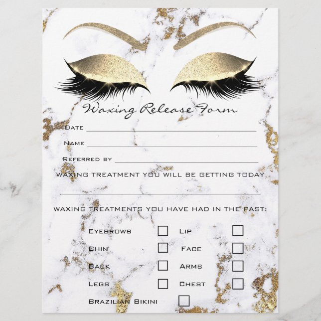 Prospectus 21,6 Cm X 24,94 Cm Rose de libération d'exonération de responsabilité (Devant)