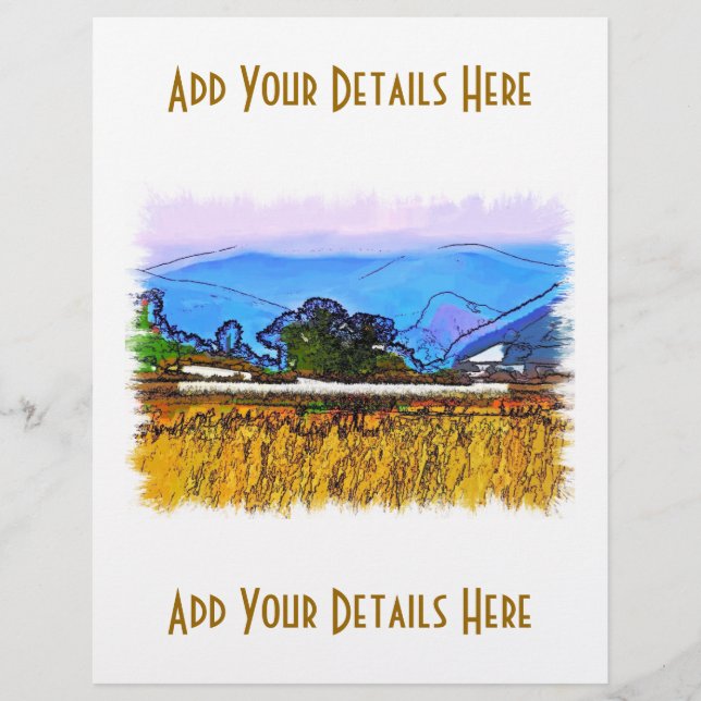 PROSPECTUS 21,6 CM X 24,94 CM RURAL (Devant)