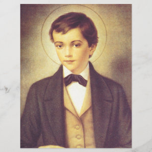 Prospectus 21,6 Cm X 24,94 Cm Saint Dominique Savio élève de Jean Bosco