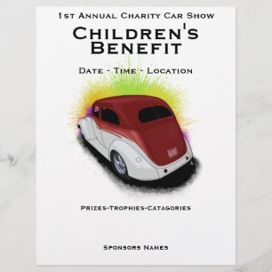 Prospectus 21,6 Cm X 24,94 Cm Salon de voiture