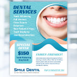 Prospectus 21,6 Cm X 24,94 Cm Services dentaires avec offre spéciale Circulaire<br><div class="desc">Êtes-vous un dentiste qui vend des services dentaires à votre cabinet? Il s'agit d'un prospectus parfait qui vous aidera à présenter vos services,  offrir un service spécial et faire des affaires.</div>