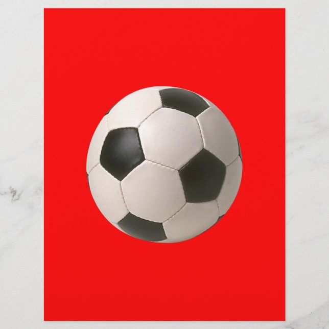 Prospectus 21,6 Cm X 24,94 Cm Soccerball (Devant)