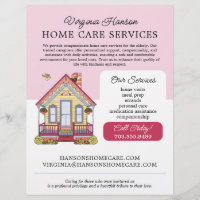 Soigneuse de maison mignonne Services de gardien d