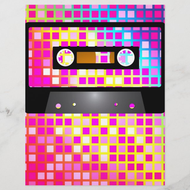 Prospectus 21,6 Cm X 24,94 Cm Soirée disco (Devant)