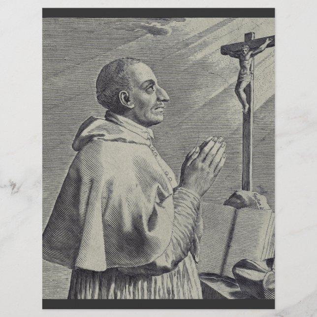 Prospectus 21,6 Cm X 24,94 Cm Son Éminence Saint Charles Borromeo (Devant)