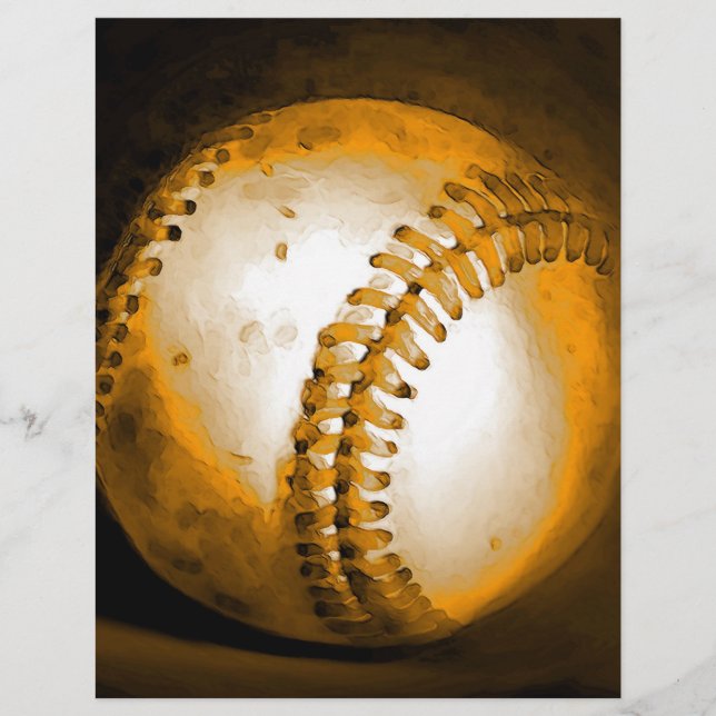 Prospectus 21,6 Cm X 24,94 Cm Sports américains - Flyers de baseball (Devant)