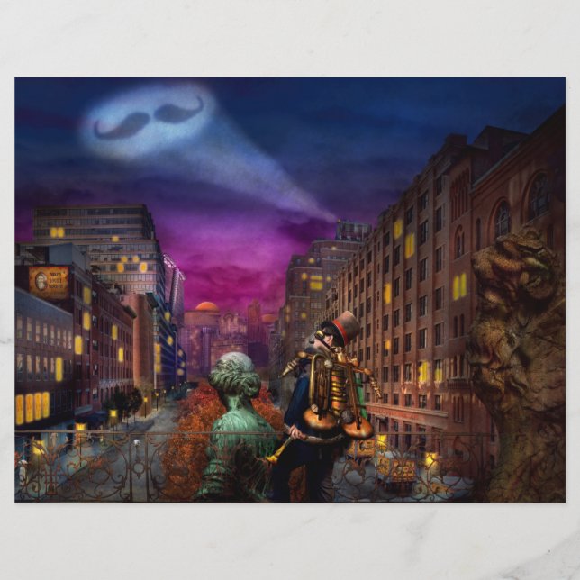 Prospectus 21,6 Cm X 24,94 Cm Steampunk - La Grande Mustachio (Devant)